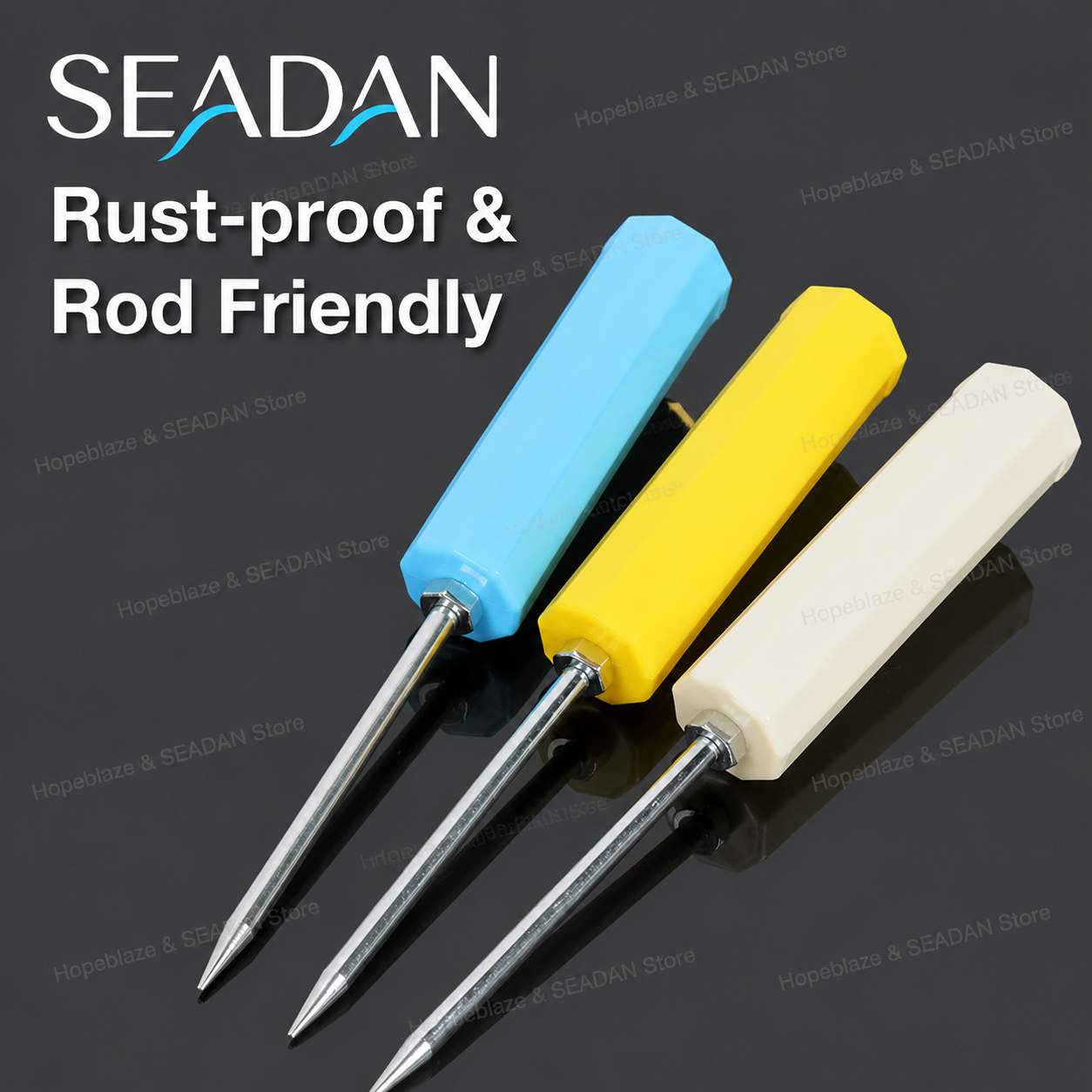 Fishing Rod Spinning - SEADAN Heavy Duty Sea Fishing Bank
