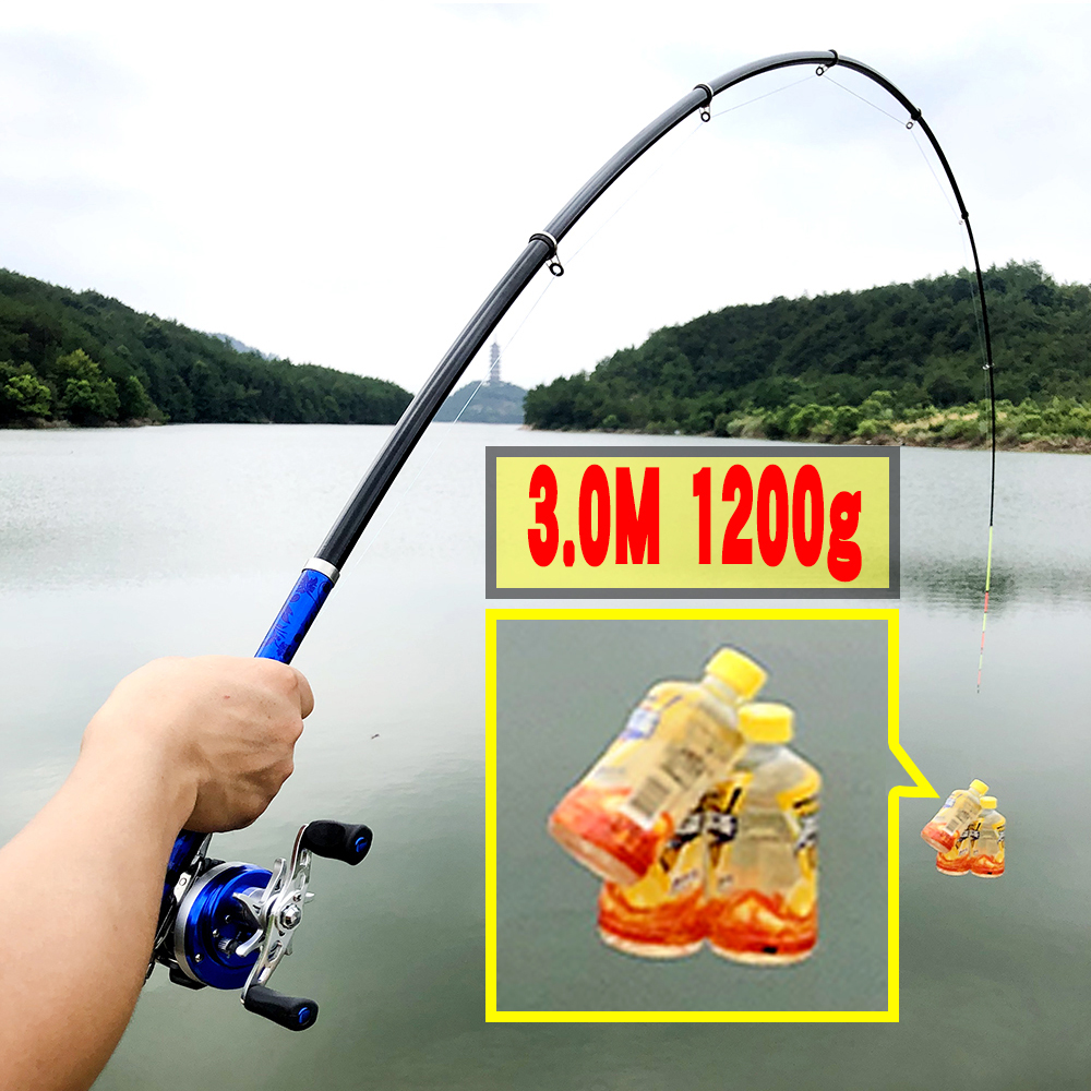 Carbon Fiber 1.5m 1.8m 2.1m 2. - Fishing Rod Surf ulasan dan harga