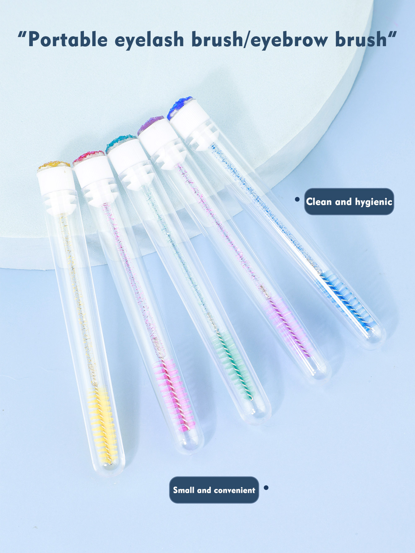 5/10Pcs Portable Makeup Mascar - Fishing Rod Travel ulasan dan harga