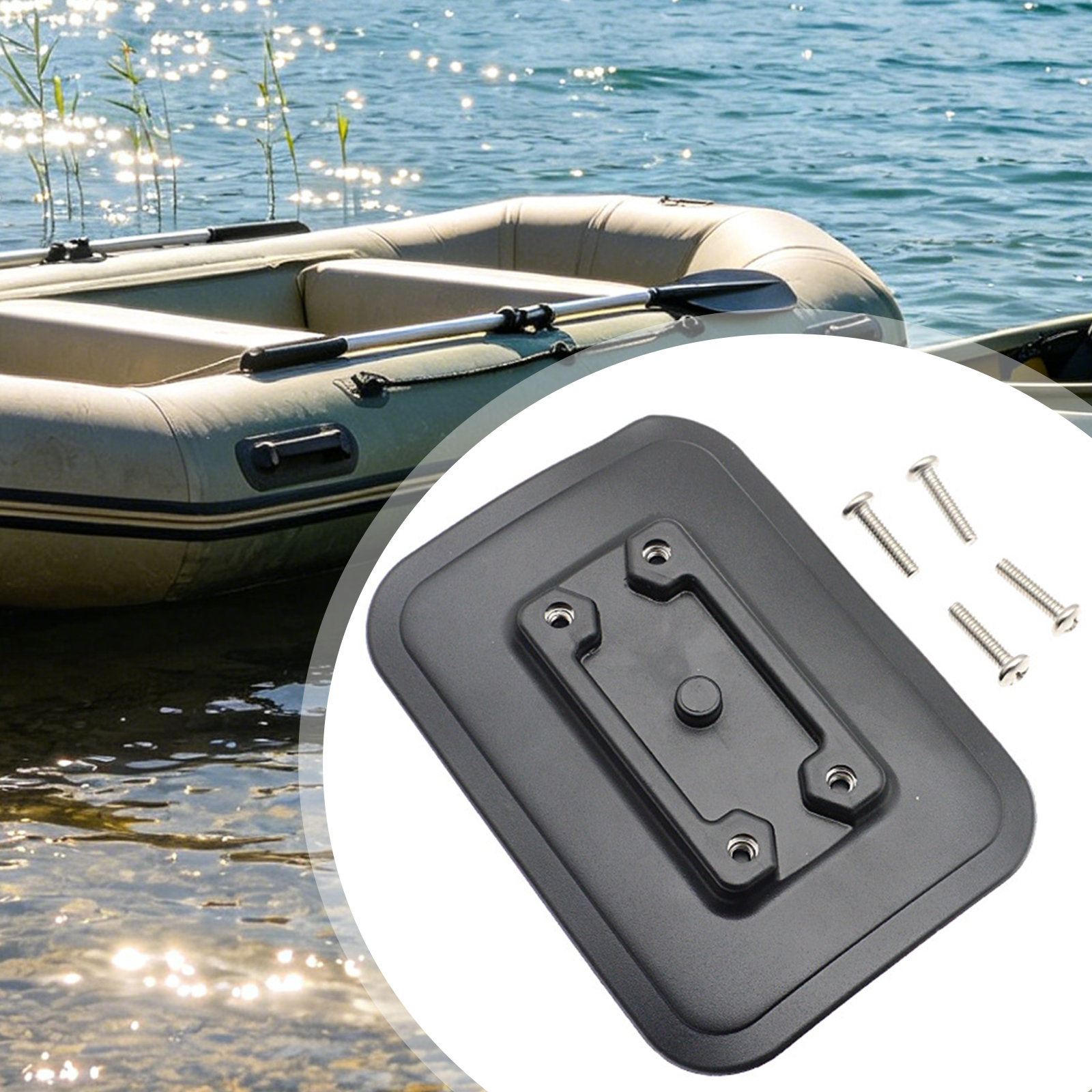 1 Set Inflatable Boat Fishing  - Fishing Rod Holder ulasan dan harga