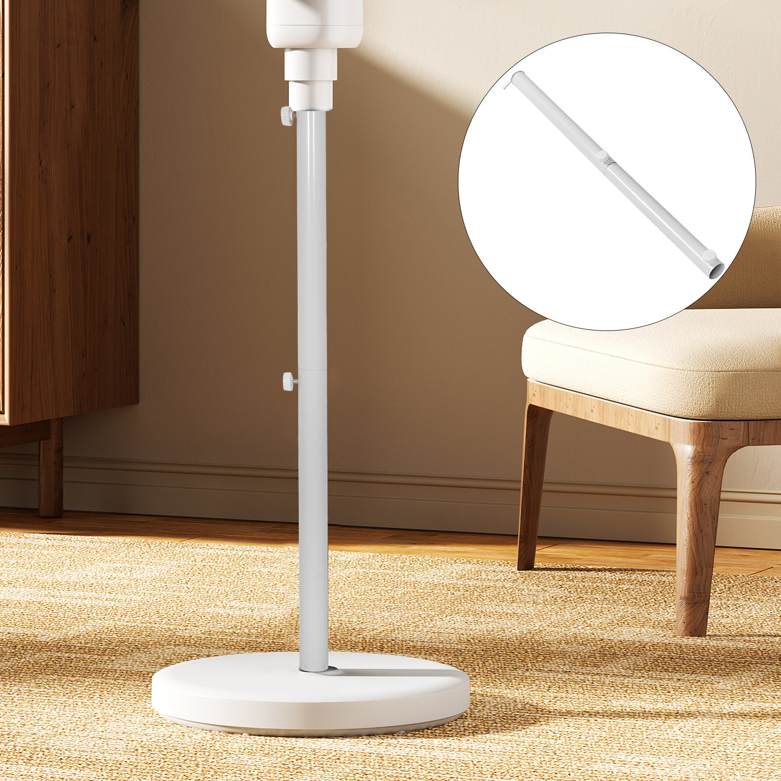 Electric Fan Support Column Te - Fishing Rod Telescopic ulasan dan harga