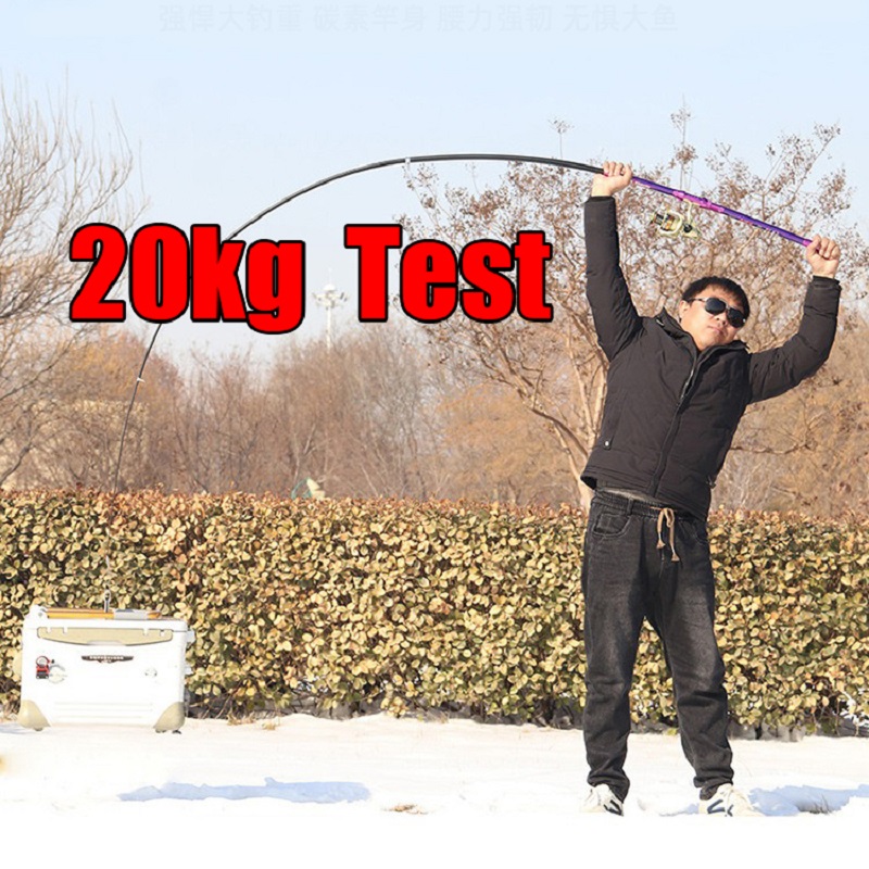 2.1m-4.5m Telescopic Spinning  - Fishing Rod Surf ulasan dan harga