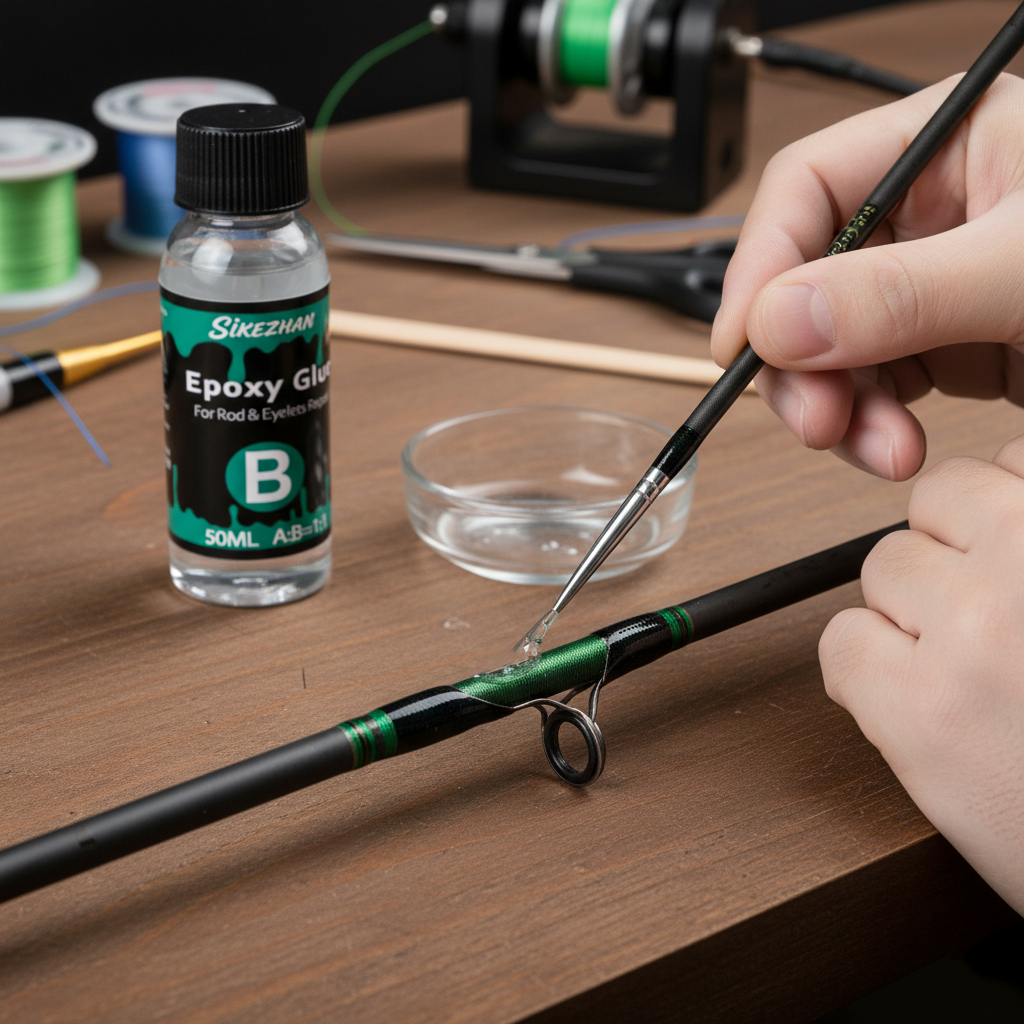 Clear 2-Part Fishing Rod Epoxy - Fishing Rod Building Kit ulasan dan harga