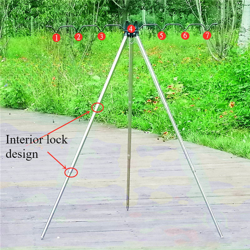 1PC Fishing Sea Rod Bracket Al - Fishing Rod Casting ulasan dan harga