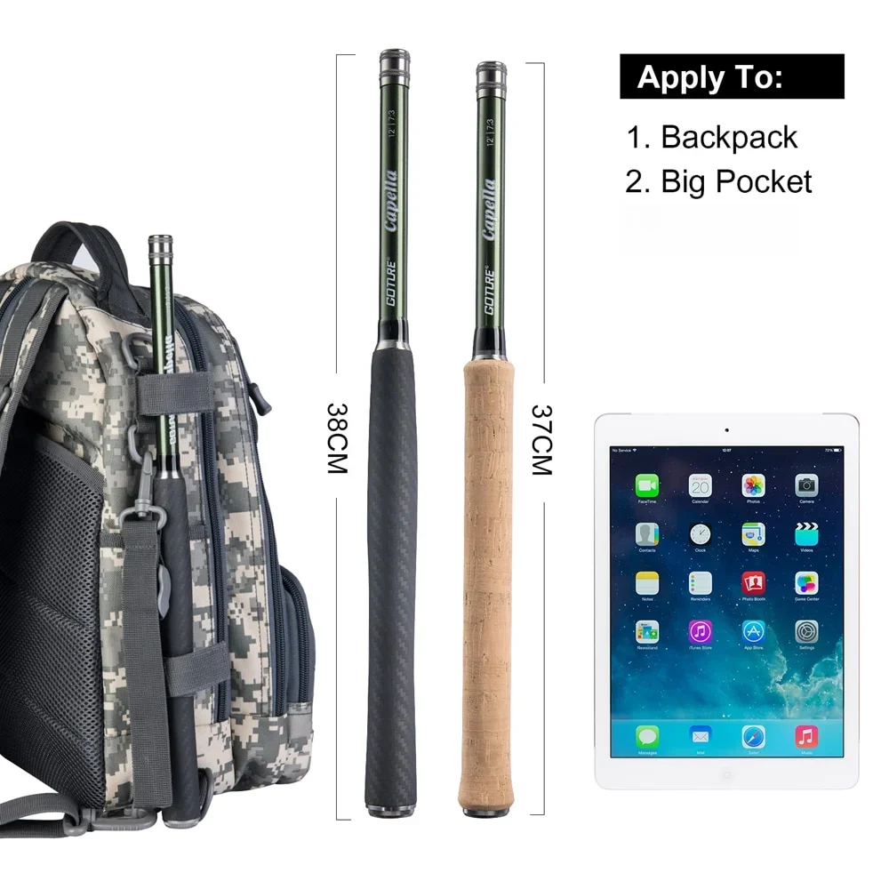 Goture 12FT Classical Tenkara  - Fishing Rod Fly ulasan dan harga